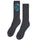 Wave Dot Mens Santa Cruz Socks Black