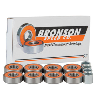 G2 Bronson Skateboard Bearings No Color