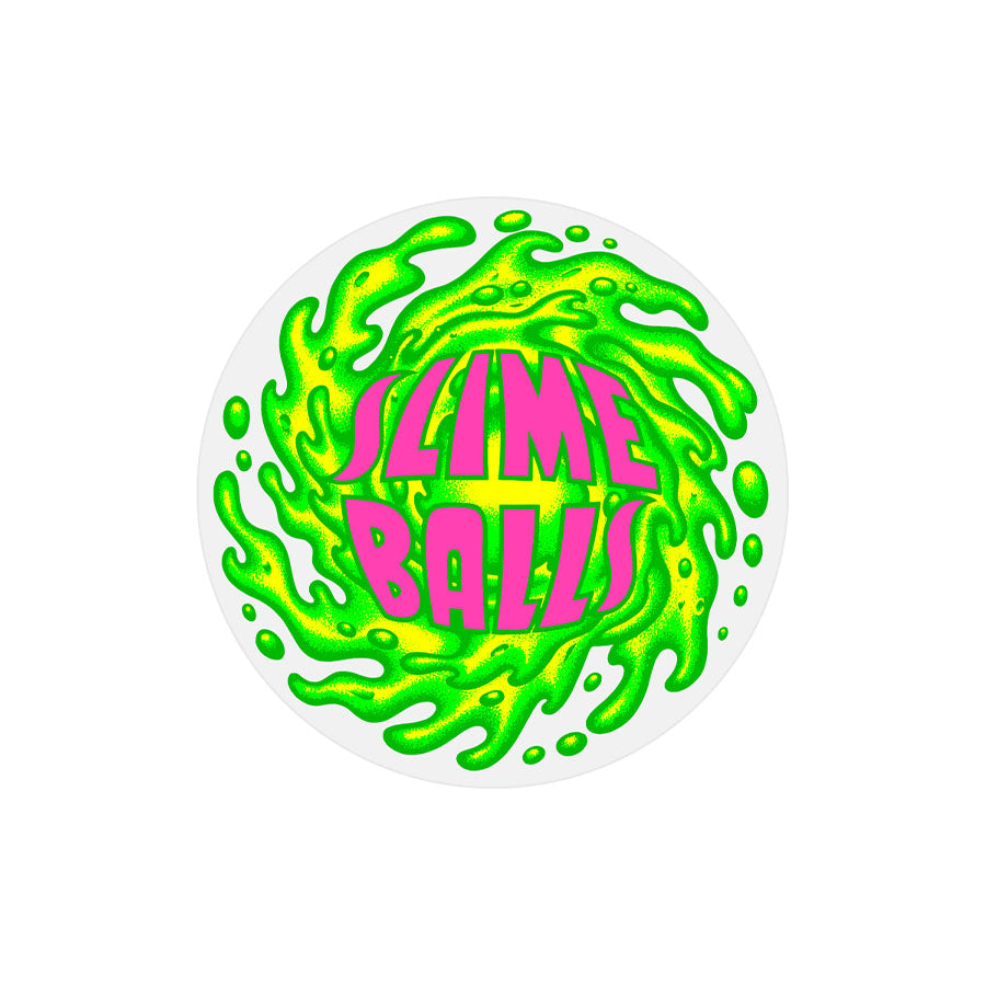 santacruz skateboard sticker スライムボール Slime Logo Sticker| Slime Balls Skate Stickers Canada