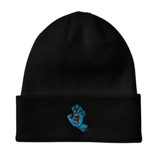 Screaming Hand Santa Cruz Beanie Black