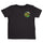 Wave Dot Kids Santa Cruz T-Shirt Black