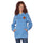 Classic Dot Womens Santa Cruz Hoodie Pigment Lt Blue