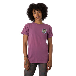 Wave Dot Womens Santa Cruz T-Shirt Dusk Fade