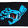 Screaming Hand Santa Cruz Towel Black
