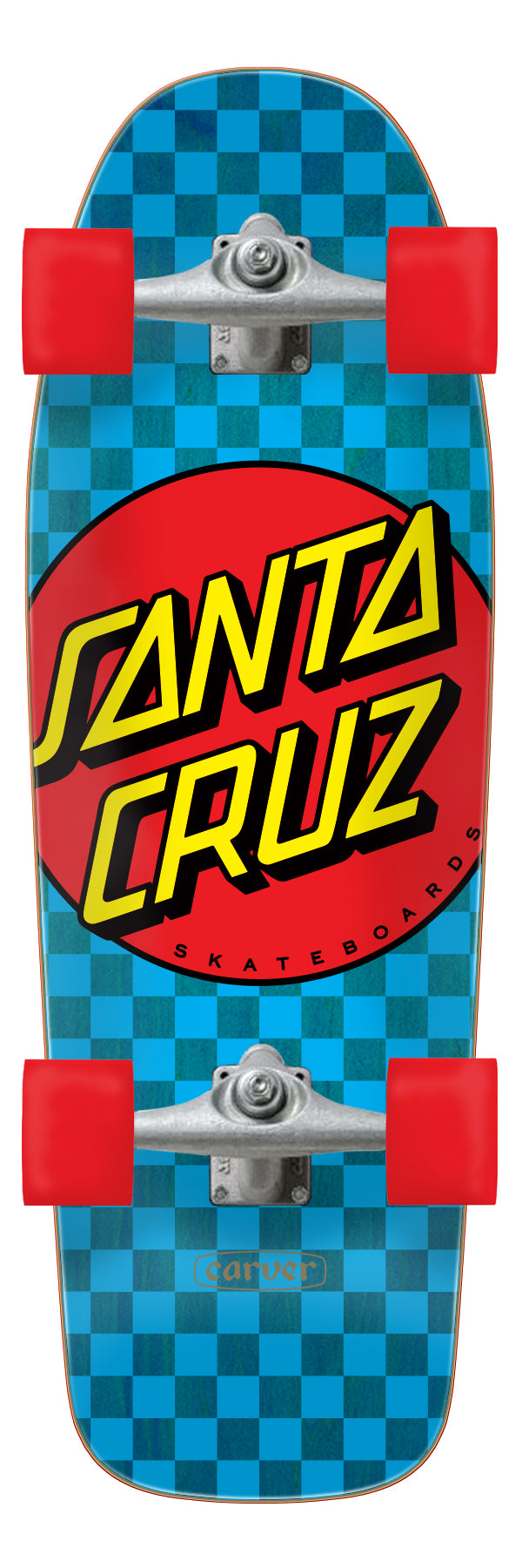 9.80in Classic Dot Check | Santa Cruz Carver Surf Skate Canada