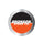 Spot Logo 12in Bronson Speed Co. Sticker Black/Orange