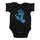 Screaming Hand Santa Cruz Baby One Piece Bodysuit Black