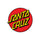 Classic Dot 20in Santa Cruz Sticker Red