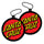 Classic Dot Air Freshener Santa Cruz Black