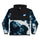 Igniter Mens Santa Cruz Hoodie Blue Haze/Black