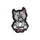 Bad Kitty 3.25in Krux Stickers (25 Pack) Grey