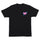 Heart Logo Krux Mens T-Shirt Black w/Pink/Blue/White