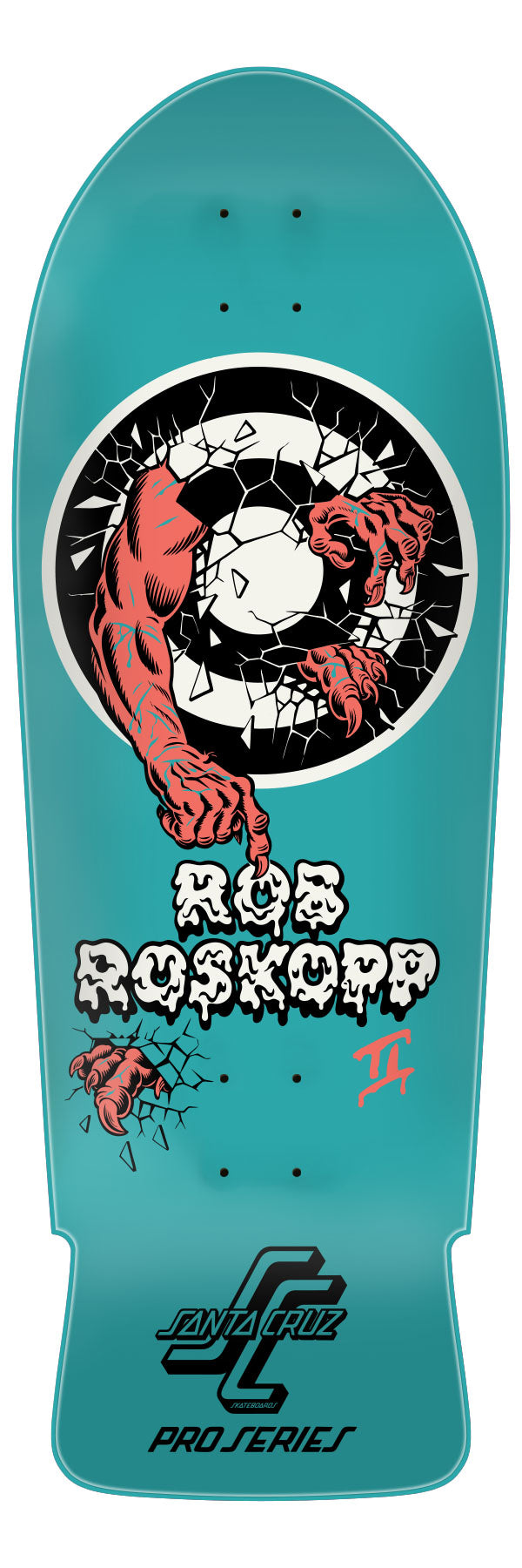 9.63in Roskopp Two | 2024 Reissue | Santa Cruz Skateboard Deck Canada