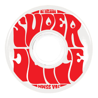 55mm Mini Super Juice White 78a OJ Skateboard Wheels White
