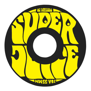 55mm Mini Super Juice Black 78a OJ Skateboard Wheels Black