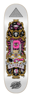 8.50in Knibbs Cryptic Santa Cruz Skateboard Deck No Color