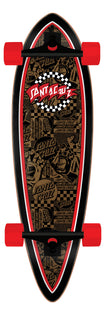 9.20in Banner Check Route Santa Cruz Pintail Cruiser No Color