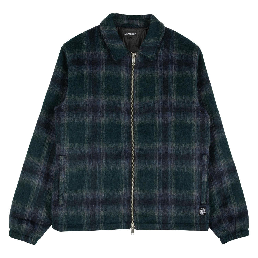 JOHNS × p.b.d WHIPSTITCH JACKET 48 Hideout Check Pattern Mens Jacket | Brushed Wool | Santa Cruz