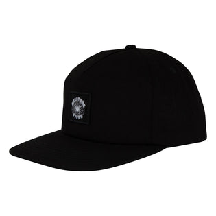 Web Snapback Creature Hat Black Denim