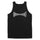 Span Mens Independent Tank Black