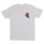 Screaming Hand Mens Santa Cruz T-Shirt Ash w/Black/Red