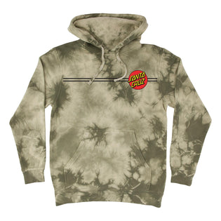 Classic Dot Mens Santa Cruz Hoodie Black