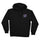 Opus Dot Womens Santa Cruz Hoodie Black w/Diamond Foil