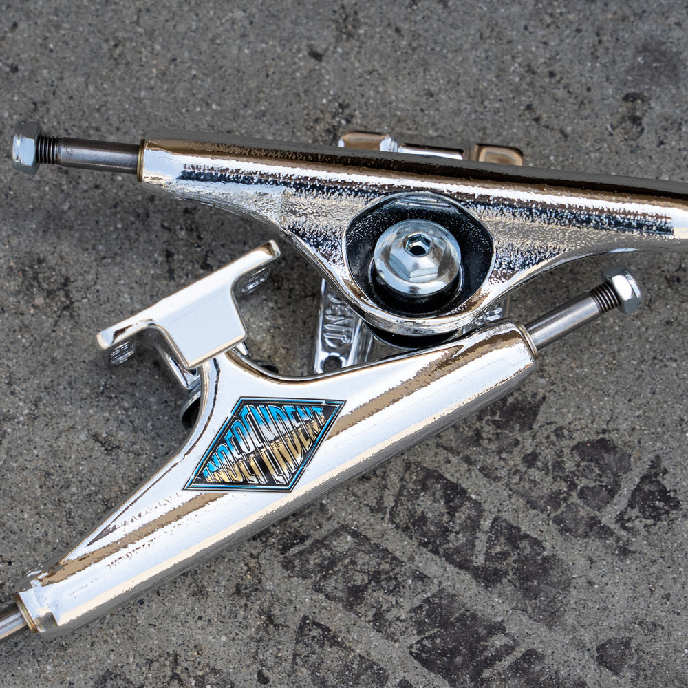 Independent Forged Hollow Mid Silver 129 Skateboard Trucks