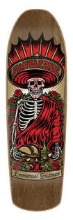9.16in Guzman Divine Diner Santa Cruz Skateboard Deck No Color