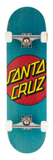 8.5in Classic Dot Santa Cruz Premium Complete Skateboard No Color