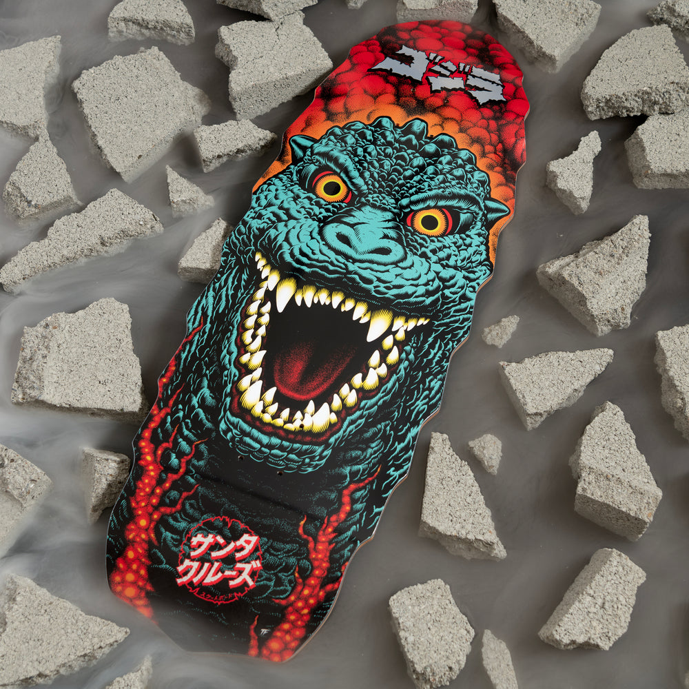 11in Destroyer Skateboard Deck | Godzilla VS Santa Cruz Canada