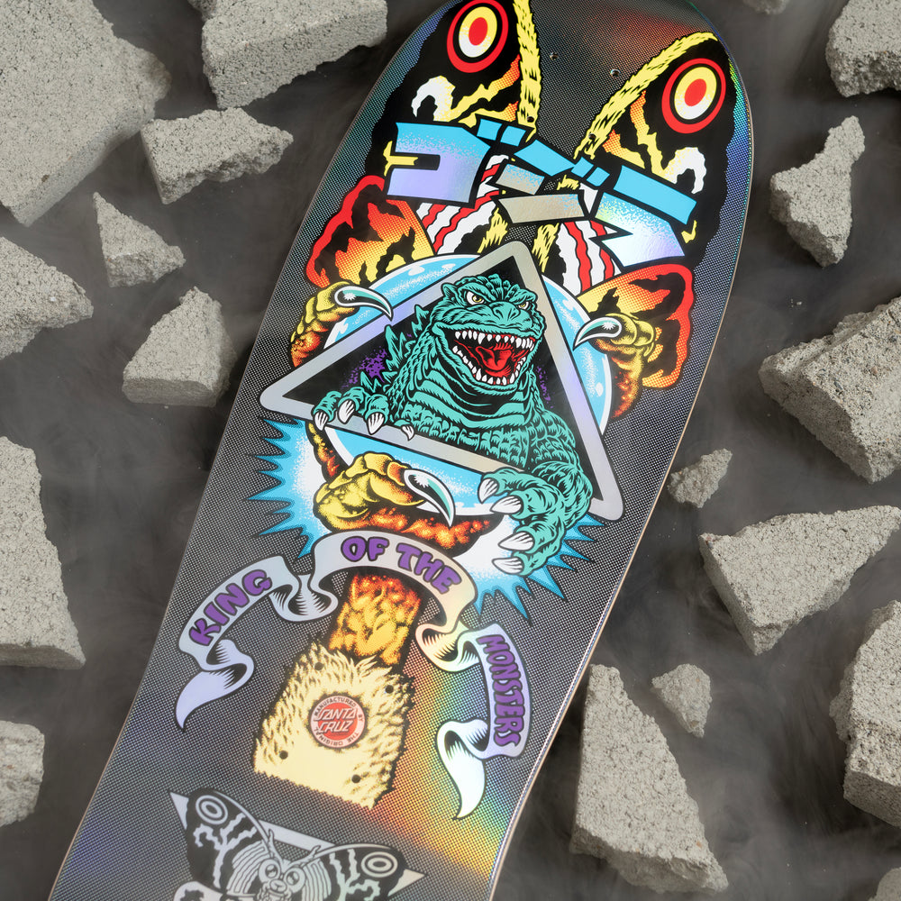 10.538in Mothra Natas Skateboard Deck | Godzilla VS Santa Cruz Canada