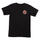 Other Dot Chest Womens Santa Cruz T-Shirt Black