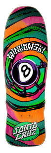 9.5in Winkowski Vertigo Medium Santa Cruz Shaped Skateboard Deck No Color