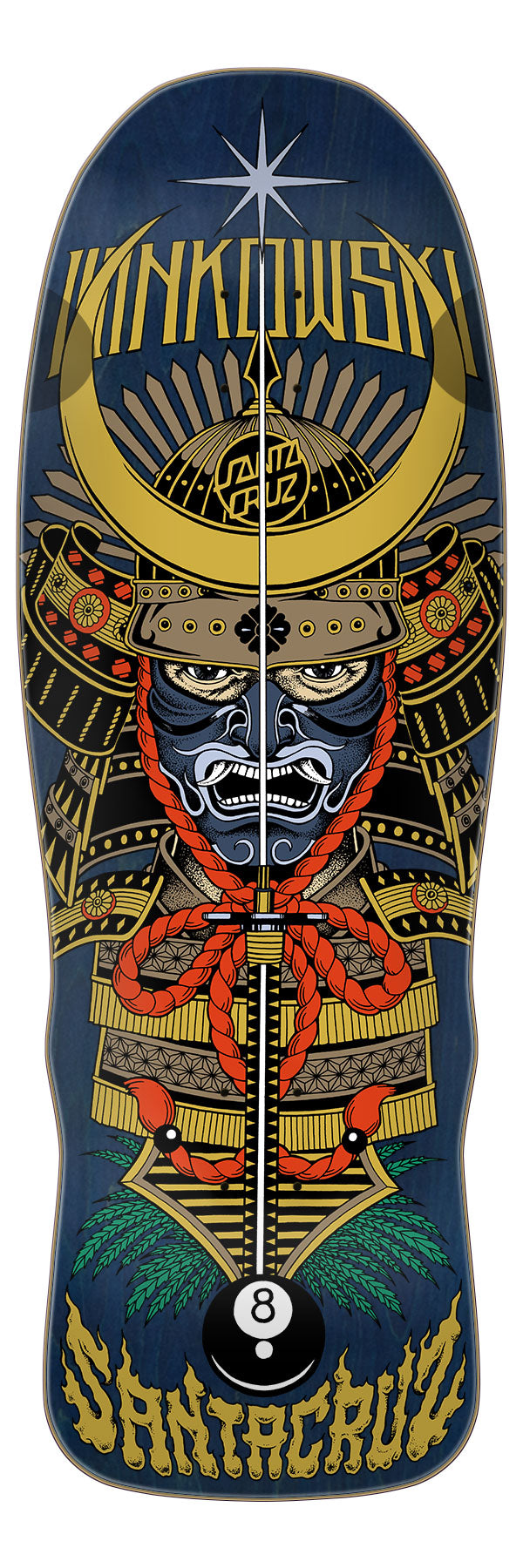 Santa Cruz 武士グラフィック WINKOWSKI サムライプロ 10.35in Winkowski Samurai Deck | Shaped Skateboards | Santa