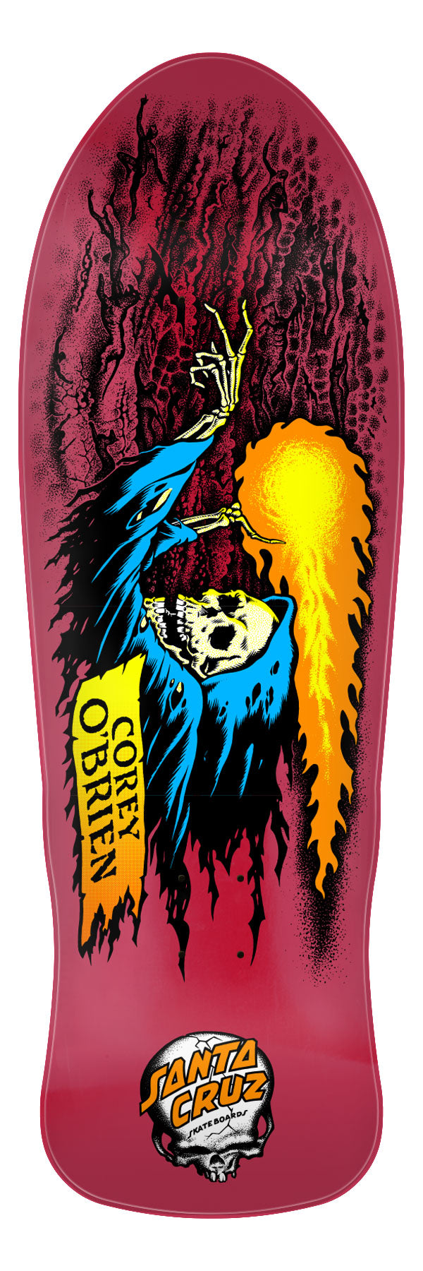 Santa Cruz Corey O’brien Reissue 9.85インチ 9.85in O'Brien Reaper | 2025 Reissue | Santa Cruz Skateboard