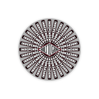 Revolution 6in Independent Stickers (25 Pack) White/Black/Red