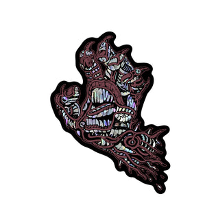 Scourge Hand 5in Santa Cruz Holographic Sticker (5 Pack) Holographic