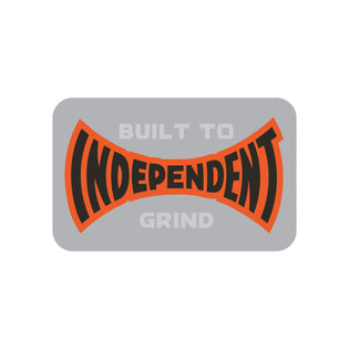Built to Grind 6in Independent Clear Sticker (5 Pack) Assorted Color