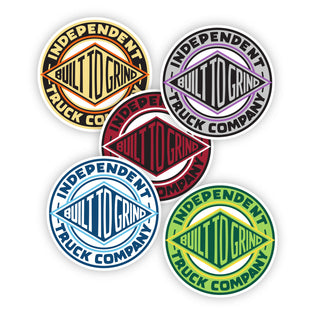BTG Summit 78 3in Independent Sticker (5 Pack) Assorted Color
