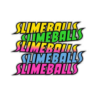 Strip 4in Slime Balls Sticker (5 Pack) Assorted Color