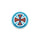 Truck Co Legacy 1in Independent Sticker (5 Pack) Blue/Orange
