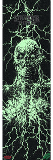 10in Stranger Things Vecna Glow In The Dark Mob Skateboard Griptape Graphic