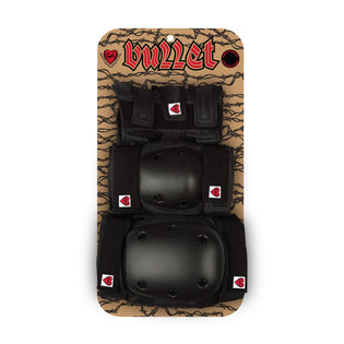 Adult Skateboard Pad Set Black