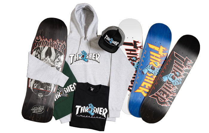 Thrasher & Santa Cruz Skateboards Collab