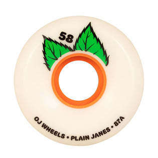 58mm Plain Jane Keyframe 87a OJ Skateboard Wheels No Color