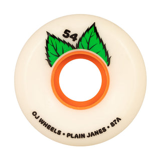 54mm Plain Jane Keyframe 87a OJ Skateboard Wheels No Color