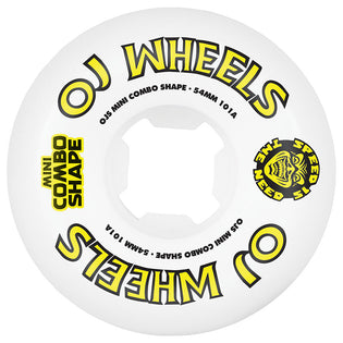 54mm Team Line Original Mini Combo 101a OJ Skateboard Wheels No Color