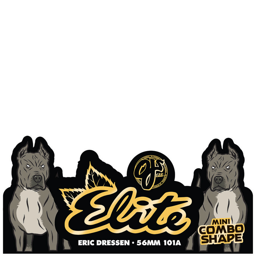 OJ Elite Eric Dressen ホイール 56mm 101A OJ WHEELS - ERIC DRESSEN GOLD ONES ELITE MINI COMBO 101A