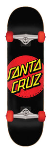 7.25in Super Micro Classic Dot Santa Cruz Complete Skateboard No Color